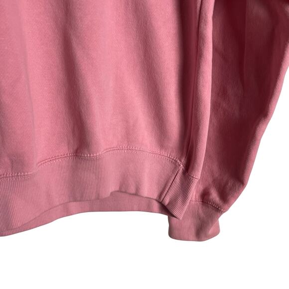 Departure Beverly Hills Pink Crewneck Graphic Long Sleeve Pullover Sweatshirt M - Picture 7 of 11